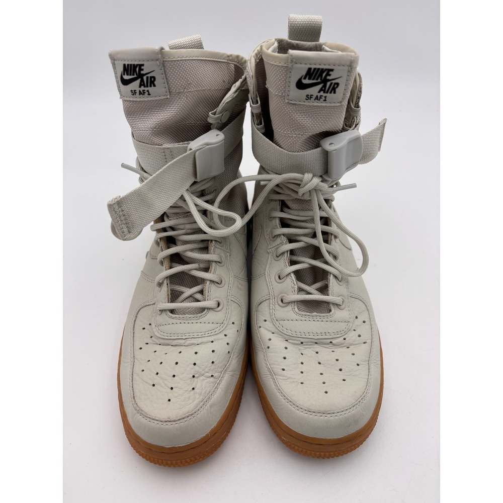 Women's Nike AirForce 1 Gum Light Bone HighTop Sneakers 857872-004 Size 11 - Picture 5 of 10